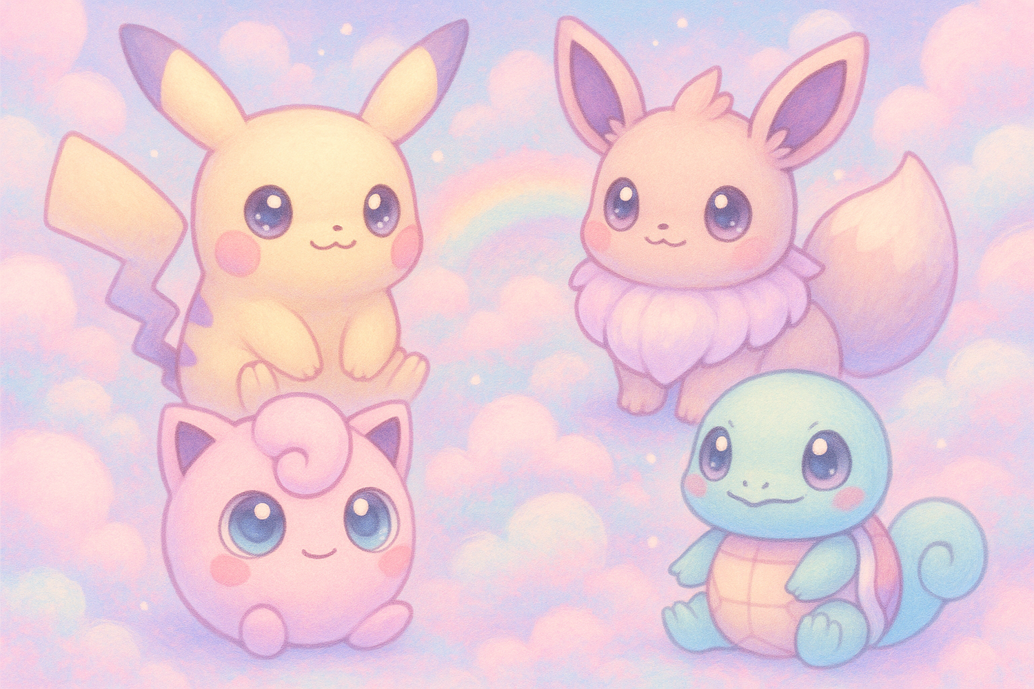 cute pastel pokemon