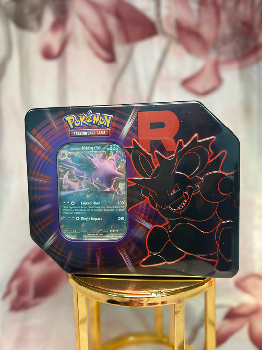 Team Rocket Tin [Team Rocket's Nidoking ex] SEALED